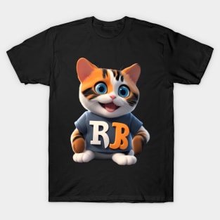 Funny smiling Calico Cat T-Shirt
